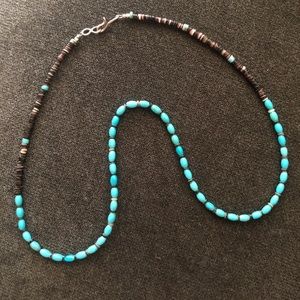Native American Turquoise and Heishi Necklace